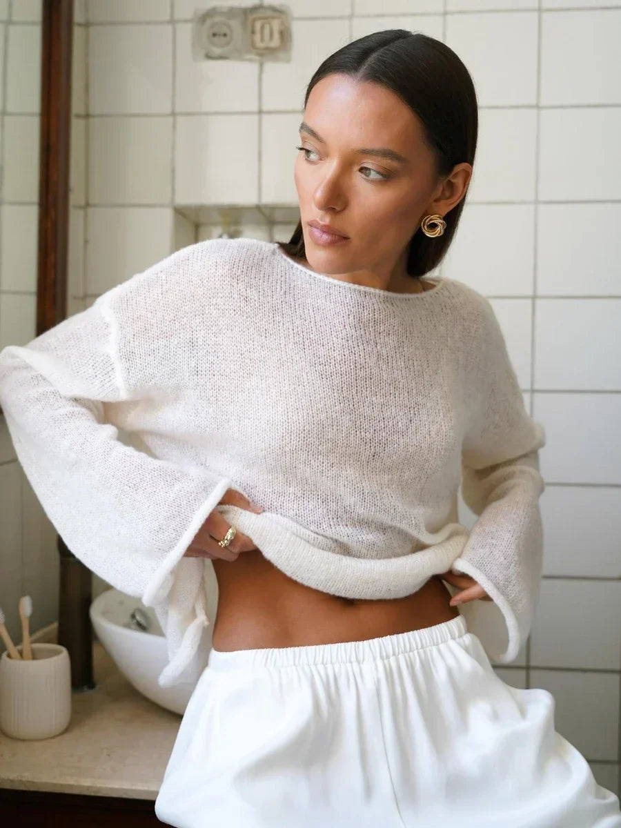 Elegant Casual Knit Sweater for Women